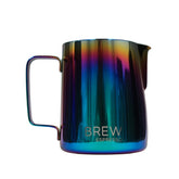 Brew Espresso Stainless Steel Rainbow Milk Pitcher
