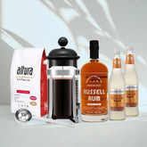 Father's Day French Press Coffee & Rum Gift Set