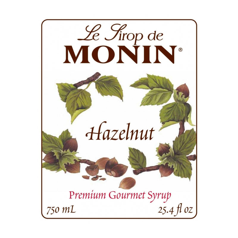 Monin Hazelnut Syrup 1L