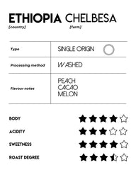 M Coffee Ethiopia Chelbesa - Natural