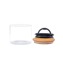 Airscape Glass/ Bamboo 4" Small Container - 200g