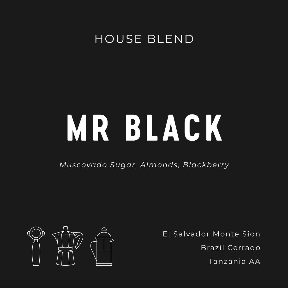 Espresso Workshop Mr Black - House Blend