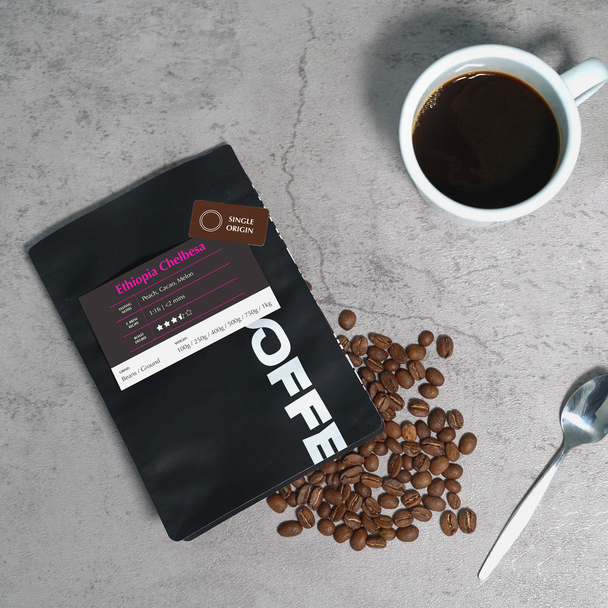 M Coffee Ethiopia Chelbesa - Natural