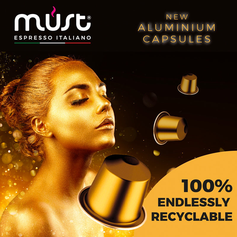 Must Espresso Aluminium Coffee Pod - Napoli