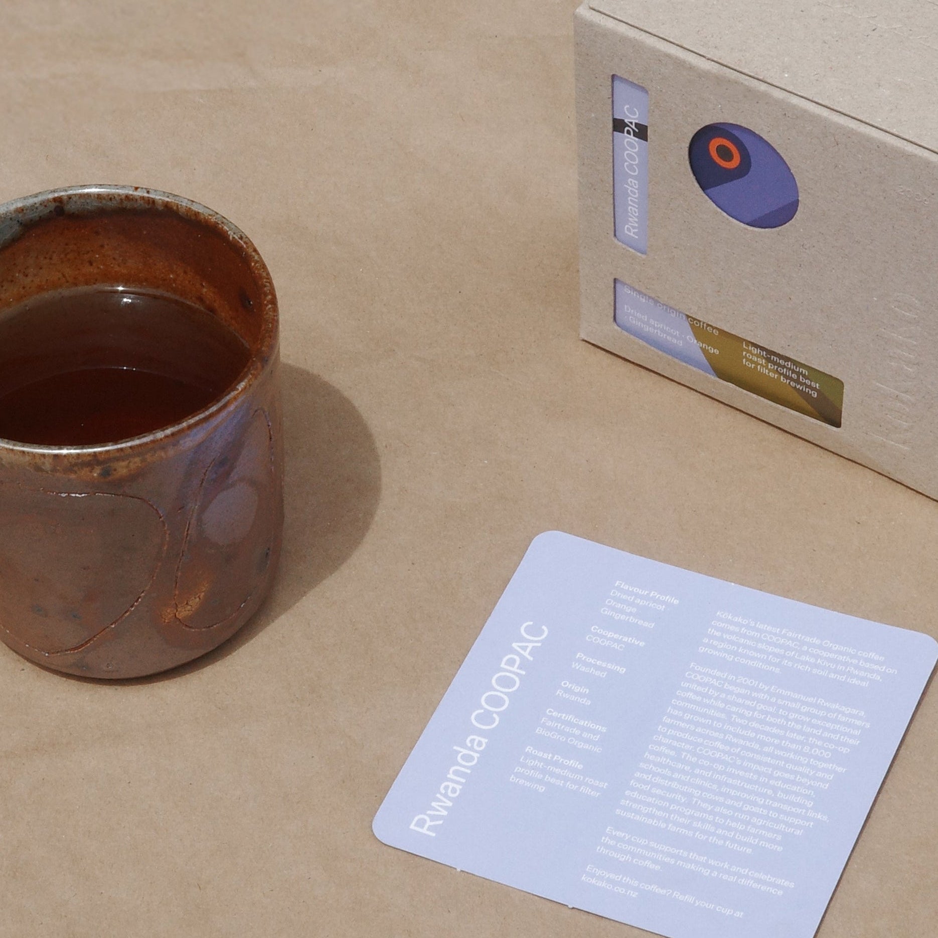 Kōkako Coffee Rwanda COOPAC