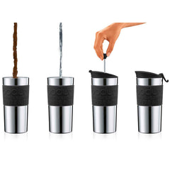 Bodum Travel Press Stainless Steel 0.35L